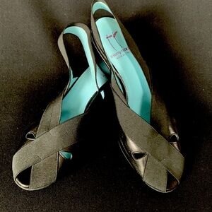 thierry rabotin Leather Elastic Fabric Wedges